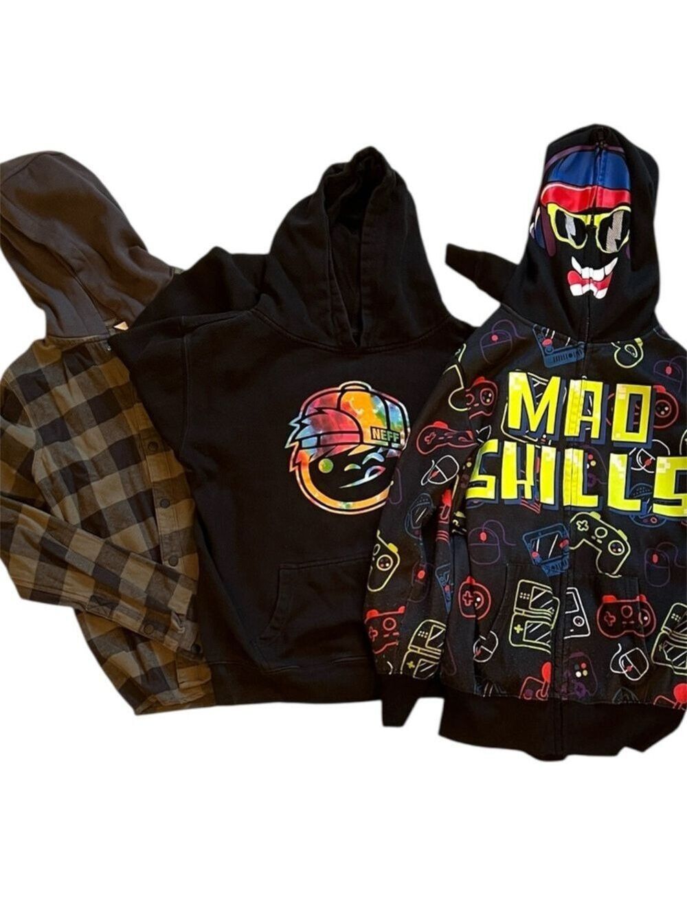 Colorful Graphic Hoodies Bundle